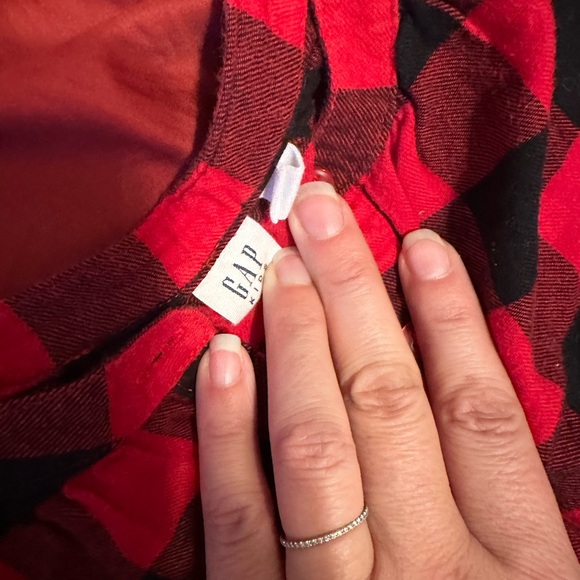 GAP Buffalo Plaid Blouse - Picture 4 of 5